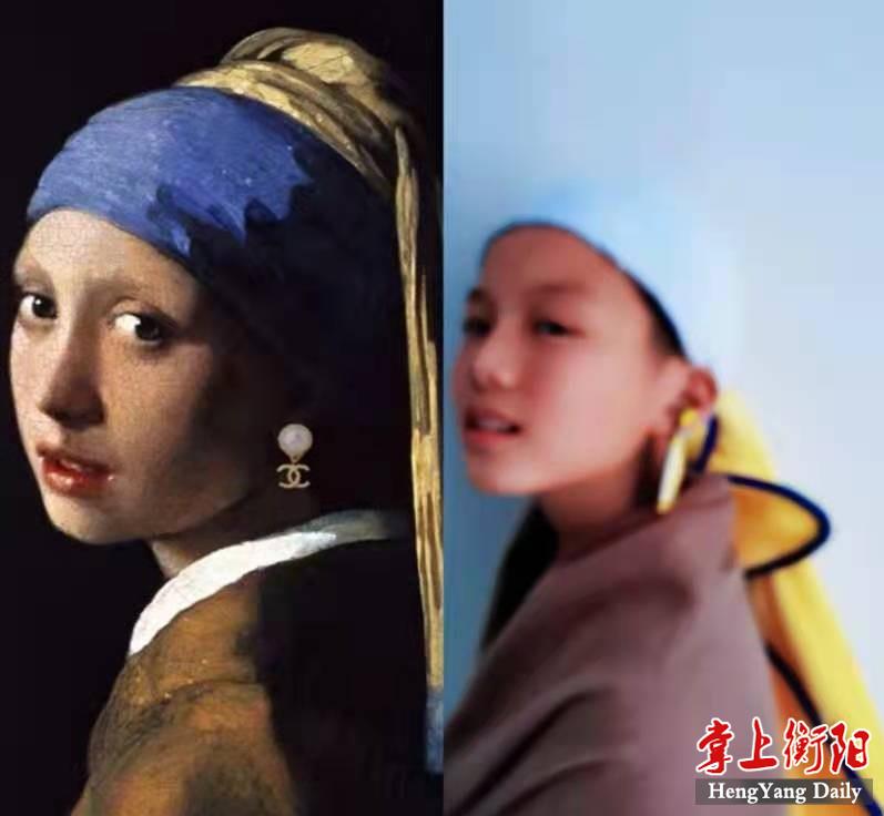 此次活动共收到《呐喊者》《吃苹果的玛格丽特》等100余件模仿作品