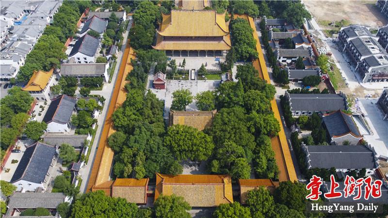 飞阅中国江南最大的古建筑群南岳大庙