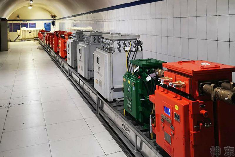 67神东寸草塔二矿22煤中央变电所防爆改造工程提前10天顺利完工